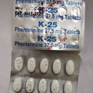 Achetez Phentermine K25 37.5 mg en ligne Paris